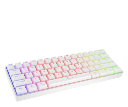 Klawiatura Genesis Thor 660 G2 Gateron Red (biała)